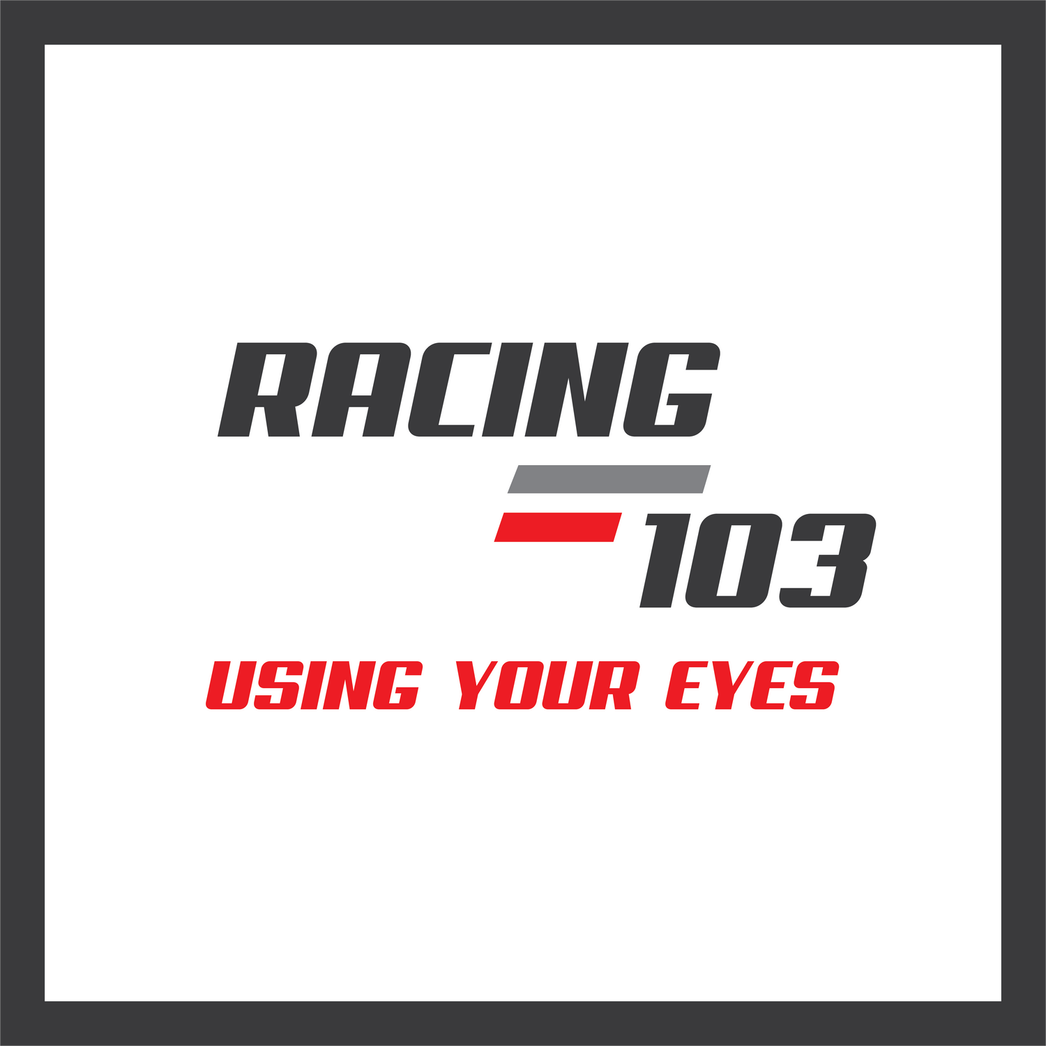 Racing 103 - Using Your Eyes